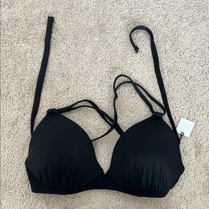 Shade & shore Black Women's Bikini Top